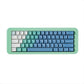 GMK Yeeti Snowman Gradient Blue Side-Reflective Keycaps