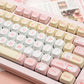 Rabbit Pig Pink PBT Keycaps