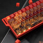 Ukiyo-e Side Engraved Translucent PBT Keycaps