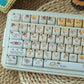 MAO "Sushi Kitty" Premium Two-Tone Crystal Keycap Set