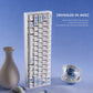 Yong Qiu Brahma Ceramics Mechanical Keyboard Keycaps — Cherry Profile PBT | Blue & Gold Characters Edition