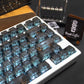 White/Red/Pink/Purple/Green Unmarked Top Frosted Transparent Keycaps