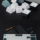 Two-Color Botanical Garden Mechanical Keyboard Keycaps — Cherry Profile