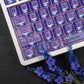 Purple Twilight Butterfly Keycaps