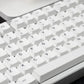 Minimalist White Translucent Keycaps