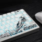 Ukiyo-e Side Engraved Translucent PBT Keycaps