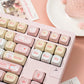 Rabbit Pig Pink PBT Keycaps
