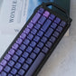Black Purple Gradient Keycaps — MAO Profile PBT Dye-Sub