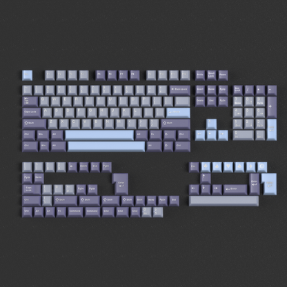 Blue Coconut Bubble PBT&PC Keycaps