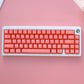 Vior Purple/Orange/Rose Red/Pyga Semi-transparent ABS Keycaps