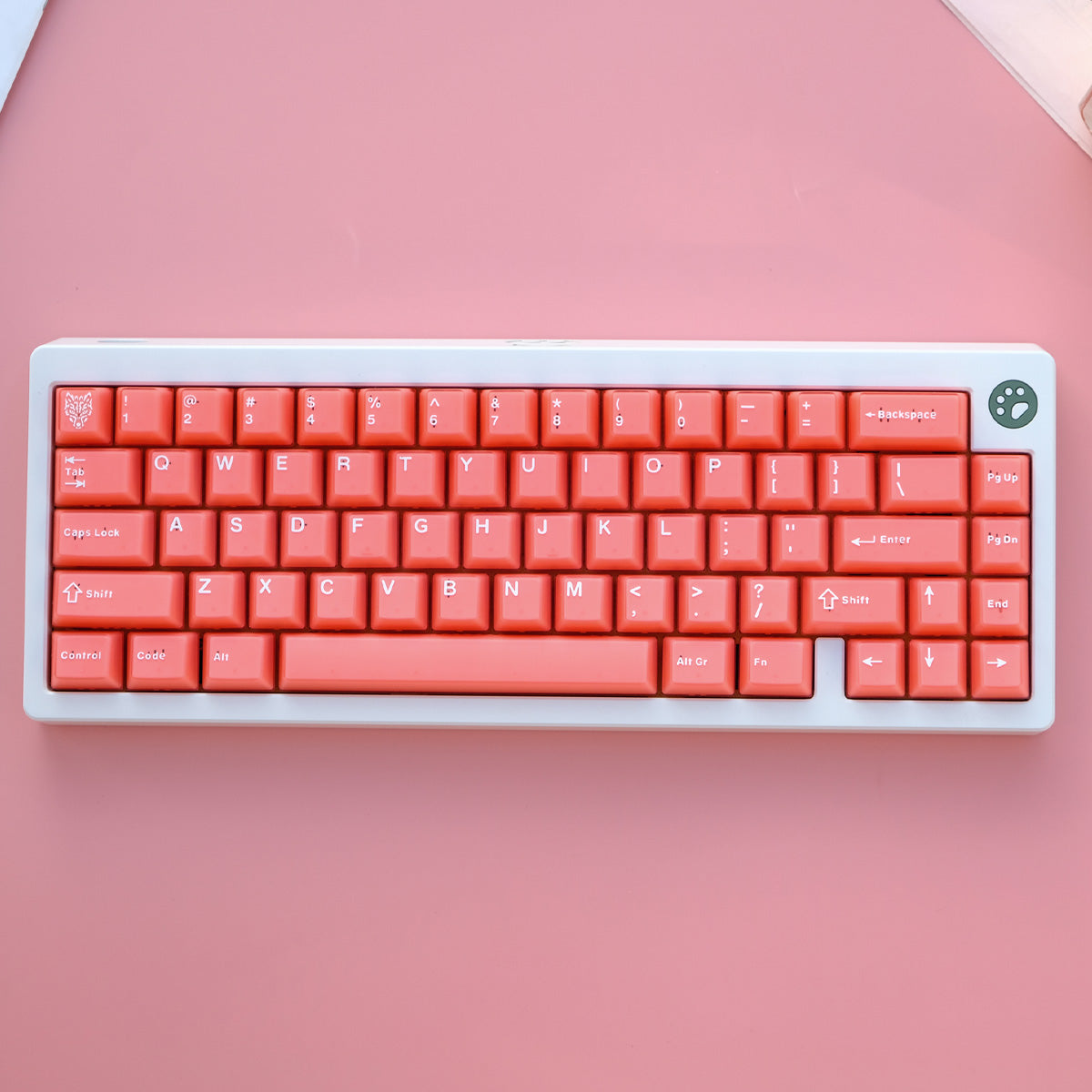 Vior Purple/Orange/Rose Red/Pyga Semi-transparent ABS Keycaps