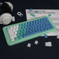 GMK Yeeti Snowman Gradient Blue Side-Reflective Keycaps