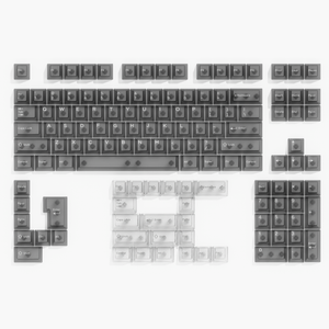Black/White/Burgundy/Coffee/Gray/Pink And More—13-color PC Frosted Keycaps