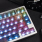 Rainbow PC Frosted Keycaps