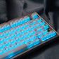 Minimalist Semi-Translucent Keycaps