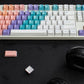 Yong Qiu "Rainbow Gradient" Premium Custom Keycap Set | Cherry Profile