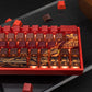 Ukiyo-e Side Engraved Translucent PBT Keycaps
