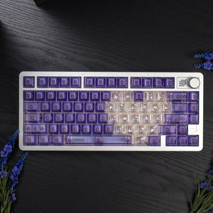 Purple Twilight Butterfly Keycaps