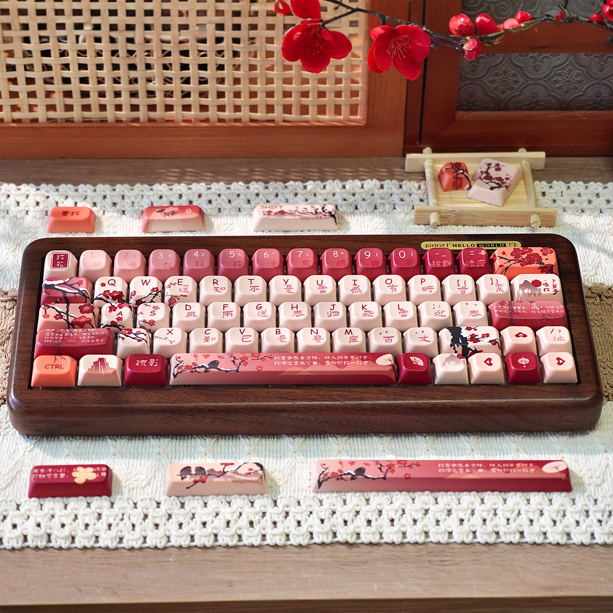 COA - Searching for Plum Blossoms Along the Snowy Path