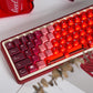 Blue/Red/Purple/Green/Pink Gradient Snow Mountain PBT&PC Keycaps（149 keys）