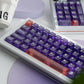 Morning C Late A Misty PC Keycaps White/Red/Black/Blue/Purple Large Complete Set