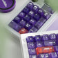 Morning C Late A Misty PC Keycaps White/Red/Black/Blue/Purple Large Complete Set