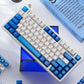 Blue Ocean Sequence Mechanical Keyboard Keycaps — Cherry Profile PBT