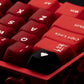 Bordeaux Red PBT&PC Keycap Set