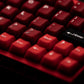 Bordeaux Red PBT&PC Keycap Set