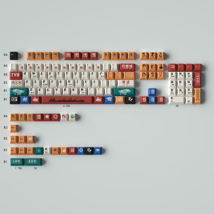 Nostalgic Hong Kong Style Keycaps