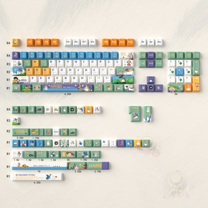 Totoro Keycaps