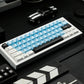 DY Cloud Rain Mechanical Keyboard Keycaps — Nature-Inspired Ink Wash Design