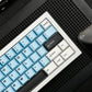 DY Cloud Rain Mechanical Keyboard Keycaps — Nature-Inspired Ink Wash Design
