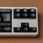 Sorcerer's Diamond Black Gold Metallic Finish Keycaps