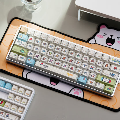 Pixel Pokémon Shadow Mechanical Keyboard Keycaps — Cherry Profile PBT + PC