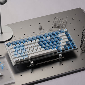 Asuka Chaotic Lines Blue Edition Mechanical Keyboard Keycap Set