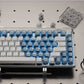 Asuka Chaotic Lines Blue Edition Mechanical Keyboard Keycap Set