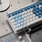 Asuka Chaotic Lines Blue Edition Mechanical Keyboard Keycap Set