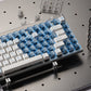 Asuka Chaotic Lines Blue Edition Mechanical Keyboard Keycap Set