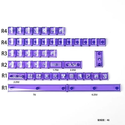 PBT EVA Keycaps