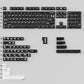 Morning C Late A Misty PC Keycaps White/Red/Black/Blue/Purple Large Complete Set