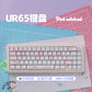 UR65 Multi-Theme Hifi Gasket Mechanical Keyboard | Triple-Mode