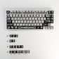 Fallen Angel Mechanical Keyboard Keycaps — Red Hood & Black Hood | Cherry Profile