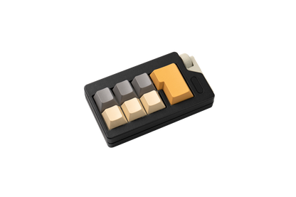 7-Key Mechanical Switch Tester — Black/Khaki Edition