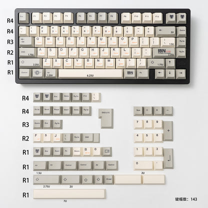 Vintage Stone of Destiny PBT Keycaps
