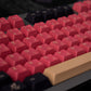PBT Red Samurai Keycaps