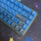 Hunfuthr Mechanical Keyboard RGB Gaming 66 Keys Gateron Black Switches Wireless Bluetooth Keyboards Programmable