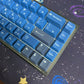 Hunfuthr Mechanical Keyboard RGB Gaming 66 Keys Gateron Black Switches Wireless Bluetooth Keyboards Programmable