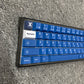 Hunfuthr Mechanical Keyboard RGB Gaming 66 Keys Gateron Black Switches Wireless Bluetooth Keyboards Programmable