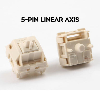 Kailh Switch Novelkey Cream Linear Five-Pin Shaft Switches Shaft Ice Cream Switchs